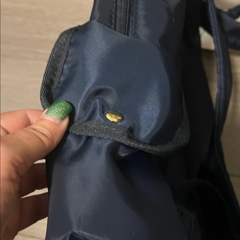 London Fog Navy Men's Backpack